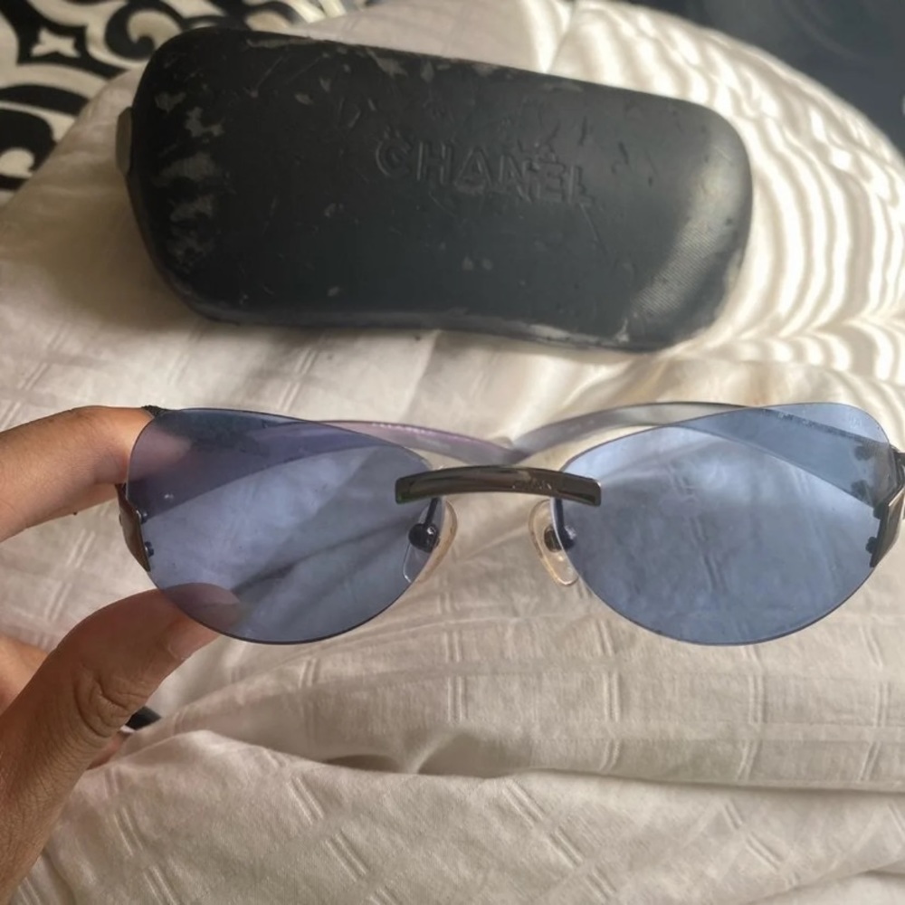 SOLD Authentic Y2K Chanel identification sunglasse